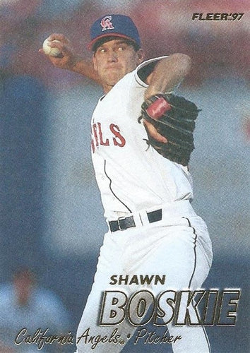 #36 Shawn Boskie - California Angels - 1997 Fleer Baseball