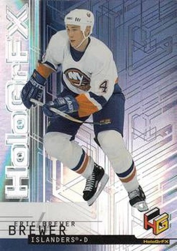#36 Eric Brewer - New York Islanders - 1999-00 Upper Deck HoloGrFX Hockey