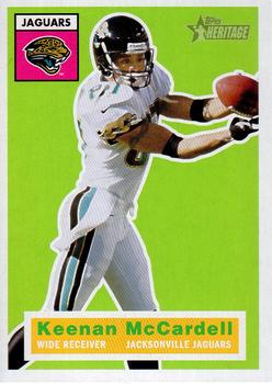 #36 Keenan McCardell - Jacksonville Jaguars - 2001 Topps Heritage Football