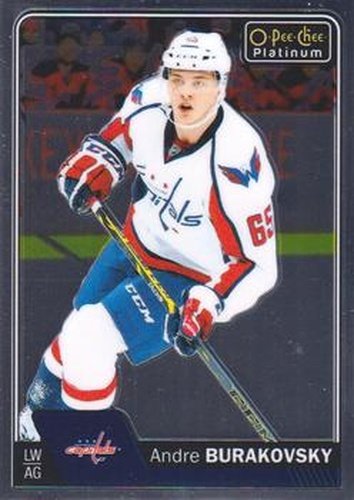 #36 Andre Burakovsky - Washington Capitals - 2016-17 O-Pee-Chee Platinum Hockey