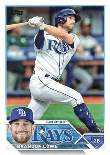#36 Brandon Lowe - Tampa Bay Rays - 2023 Topps Baseball