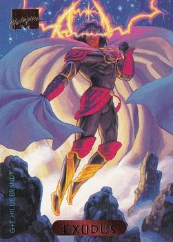 #36 Exodus - 1994 Fleer Marvel Masterpieces Hildebrandt Brothers