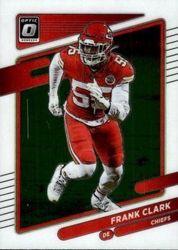 #36 Frank Clark - Kansas City Chiefs - 2021 Donruss Optic Football
