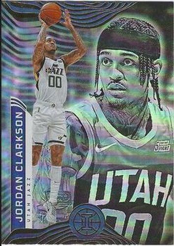 #36 Jordan Clarkson - Utah Jazz - 2021-22 Panini Illusions Basketball