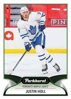 #36 Justin Holl - Toronto Maple Leafs - 2021-22 Parkhurst Hockey
