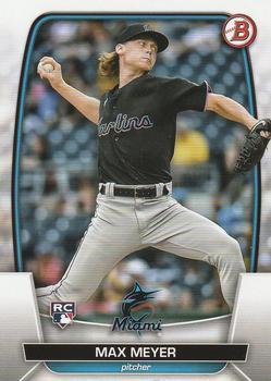 #36 Max Meyer - Miami Marlins - 2023 Bowman Baseball