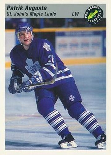 #36 Patrik Augusta - St. John's Maple Leafs - 1993 Classic Pro Prospects Hockey