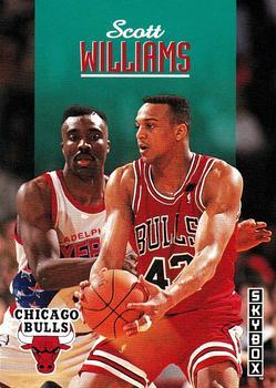 #36 Scott Williams - Chicago Bulls - 1992-93 SkyBox Basketball