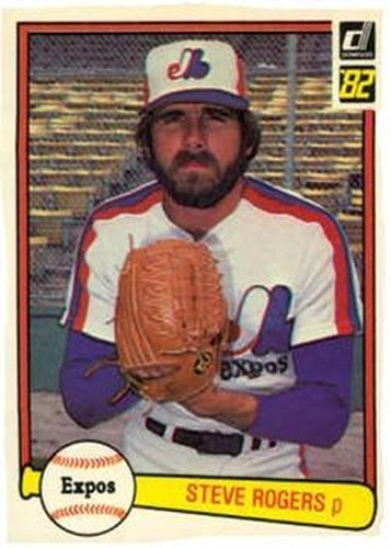 #36 Steve Rogers - Montreal Expos - 1982 Donruss Baseball