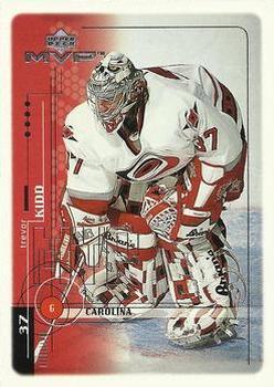 #36 Trevor Kidd - Carolina Hurricanes - 1998-99 Upper Deck MVP Hockey