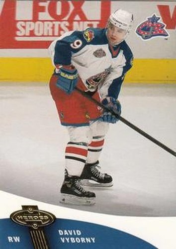 #36 David Vyborny - Columbus Blue Jackets - 2000-01 Upper Deck Heroes Hockey