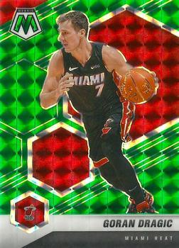 #36 Goran Dragic - Miami Heat - 2020-21 Panini Mosaic - Mosaic Green Basketball