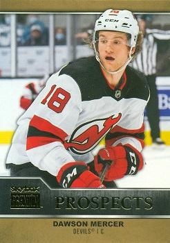 #PP-36 Dawson Mercer - New Jersey Devils - 2021-22 SkyBox Metal Universe - Skybox Premium Prospects Hockey