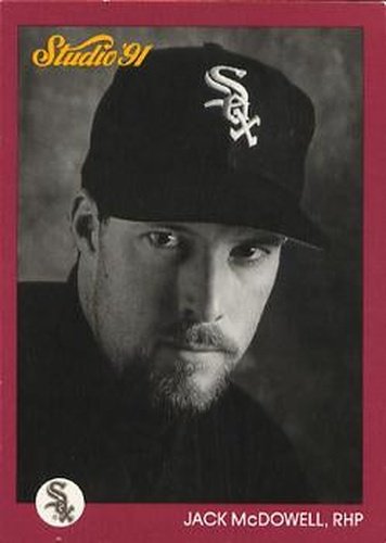 #36 Jack McDowell - Chicago White Sox - 1991 Studio Baseball