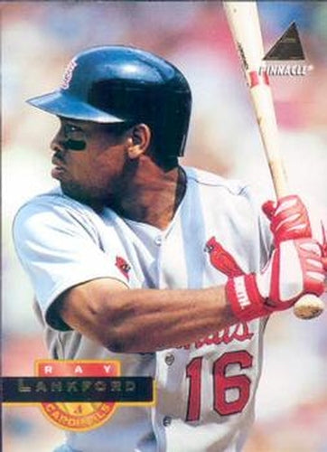 #36 Ray Lankford - St. Louis Cardinals - 1994 Pinnacle Baseball