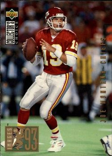 #36 Joe Montana - Kansas City Chiefs - 1994 Collector's Choice Football