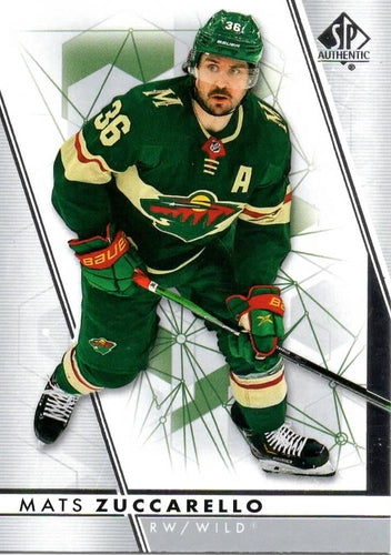 #36 Mats Zuccarello - Minnesota Wild - 2022-23 SP Authentic Hockey