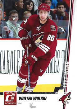 #36 Wojtek Wolski - Phoenix Coyotes - 2010-11 Donruss Hockey