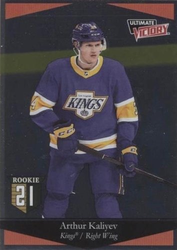 #UV-36 Arthur Kaliyev - Los Angeles Kings - 2020-21 Upper Deck - Ultimate Victory Hockey