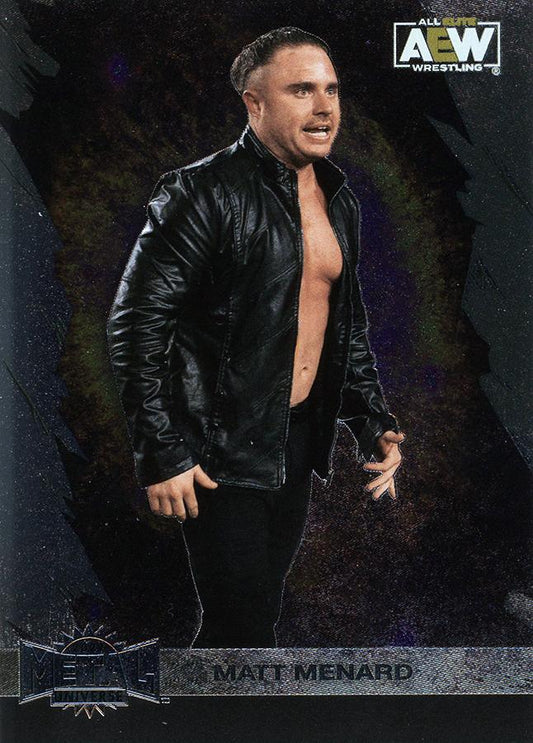#36 Matt Menard - 2022 SkyBox Metal Universe AEW Wrestling