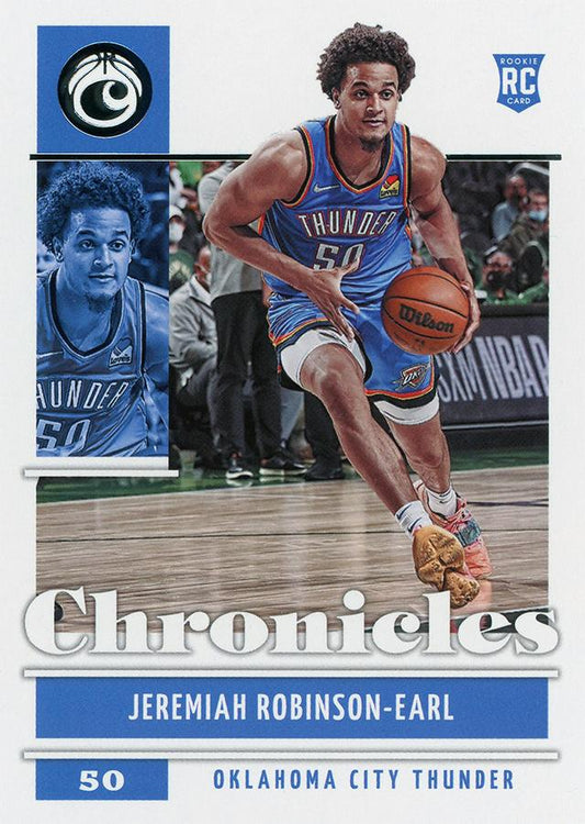 #36 Jeremiah Robinson-Earl - Oklahoma City Thunder - 2021-22 Panini Chronicles Basketball