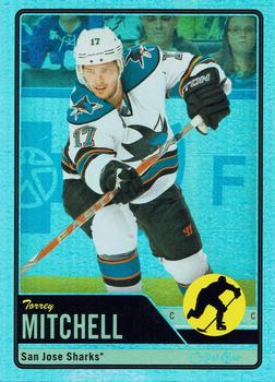 #36 Torrey Mitchell - San Jose Sharks - 2012-13 O-Pee-Chee - Rainbow Hockey