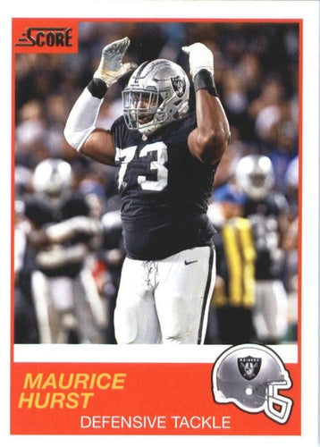 #36 Maurice Hurst - Oakland Raiders - 2019 Score Football