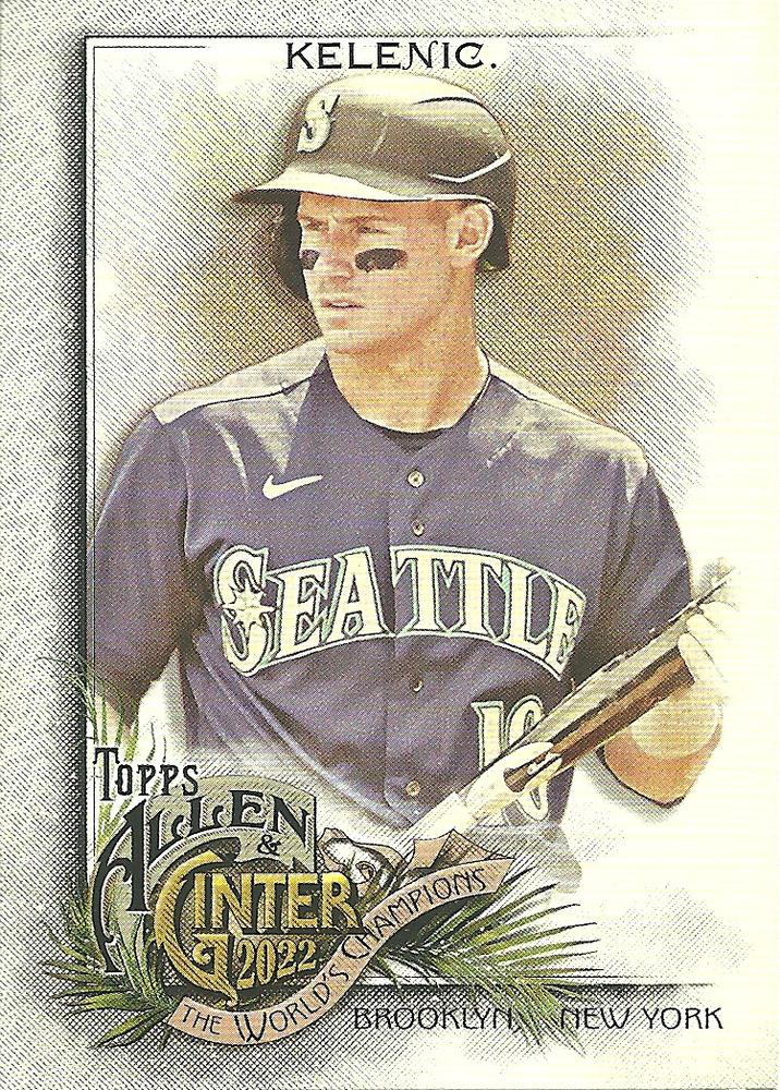 #36 Jarred Kelenic - Seattle Mariners - 2022 Topps Allen & Ginter Baseball