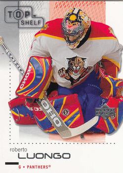 #36 Roberto Luongo - Florida Panthers - 2002-03 Upper Deck Top Shelf Hockey