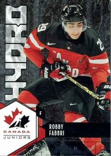 #H-36 Robby Fabbri - Canada - 2015 Upper Deck Team Canada Juniors - Hydro Hockey
