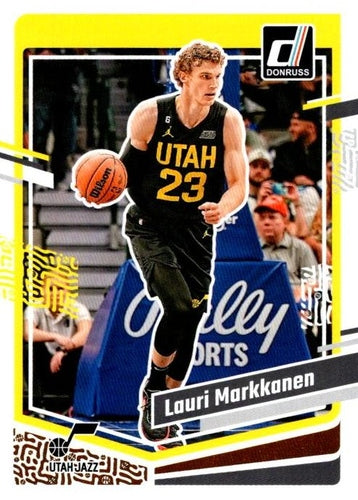 #36 Lauri Markkanen - Utah Jazz - 2023-24 Donruss Basketball