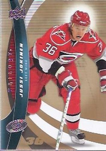 #36 Jussi Jokinen - Carolina Hurricanes - 2009-10 Upper Deck Trilogy Hockey