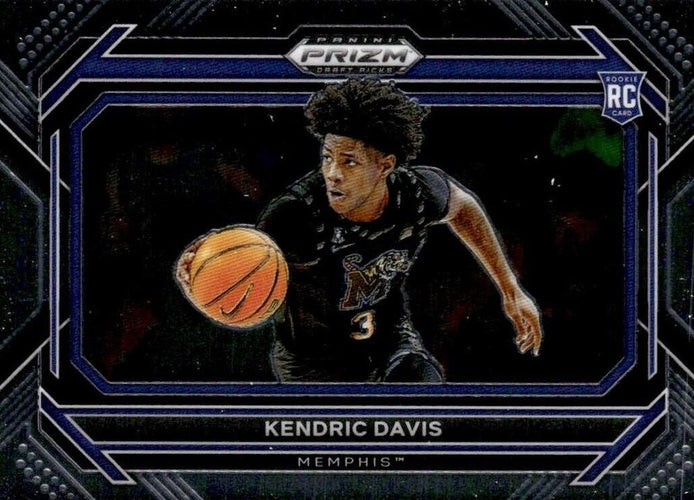 #36b Kendric Davis - Memphis Tigers - 2023 Panini Prizm Draft Picks Basketball