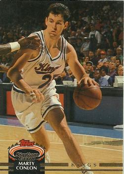#370 Marty Conlon - Sacramento Kings - 1992-93 Stadium Club Basketball
