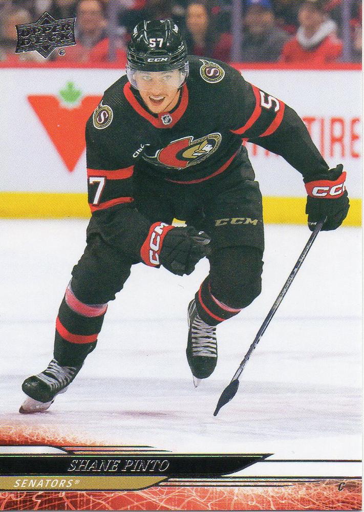 #370 Shane Pinto - Ottawa Senators - 2024-25 Upper Deck Hockey