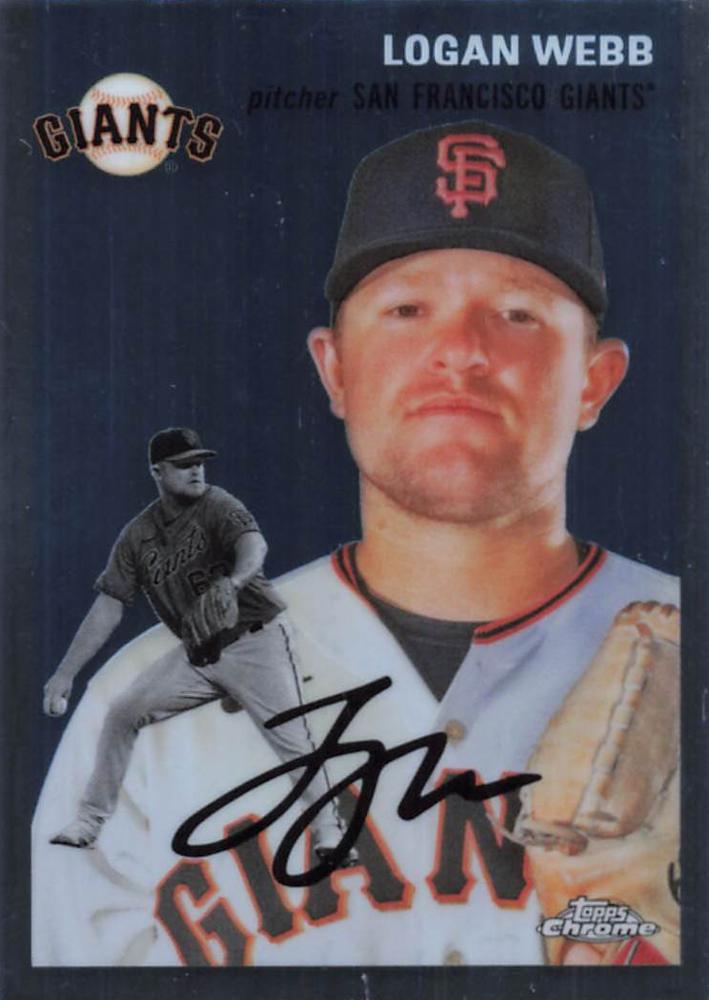#370 Logan Webb - San Francisco Giants - 2023 Topps Chrome Platinum Anniversary Baseball