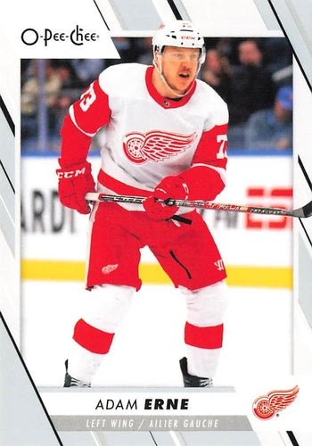 #370 Adam Erne - Detroit Red Wings - 2023-24 O-Pee-Chee Hockey
