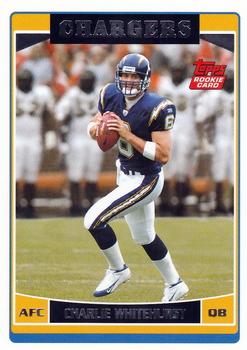 #370 Charlie Whitehurst - San Diego Chargers - 2006 Topps Football