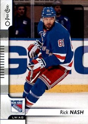 #370 Rick Nash - New York Rangers - 2017-18 O-Pee-Chee Hockey