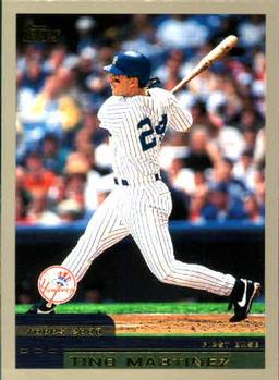 #370 Tino Martinez - New York Yankees - 2000 Topps Baseball