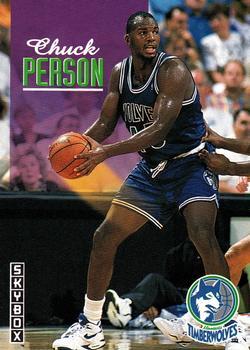 #370 Chuck Person - Minnesota Timberwolves - 1992-93 SkyBox Basketball