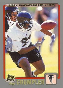 #370 Alge Crumpler - Atlanta Falcons - 2001 Topps Football