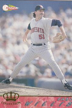 #370 Carl Willis - Minnesota Twins - 1994 Pacific Baseball