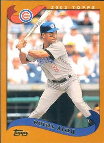 #370 Moises Alou - Chicago Cubs - 2002 Topps Baseball