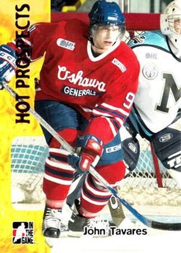 #371 John Tavares - Oshawa Generals - 2005-06 In The Game Heroes and Prospects Hockey