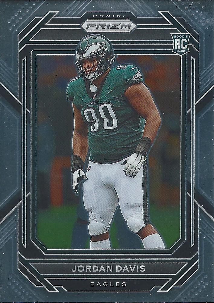 #371 Jordan Davis - Philadelphia Eagles - 2022 Panini Prizm Football