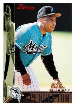 #371 Terry Pendleton - Florida Marlins - 1995 Bowman Baseball