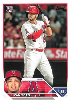 #371 Livan Soto - Los Angeles Angels - 2023 Topps Baseball