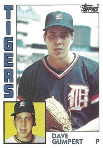 #371 Dave Gumpert - Detroit Tigers - 1984 Topps Baseball