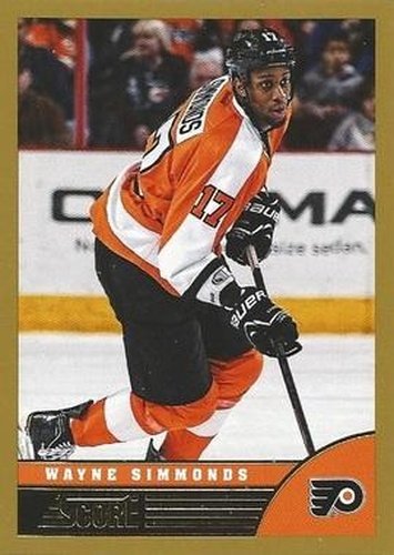 #371 Wayne Simmonds - Philadelphia Flyers - 2013-14 Score - Gold Hockey